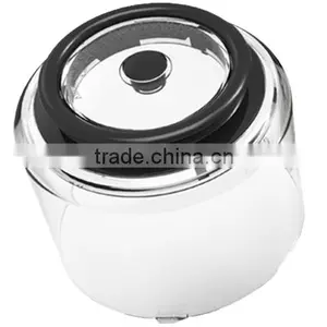 2016 Newest Double Stainless Steel Chopper Blades With S.S Bowl Manual Food Chopper thumbnail-3
