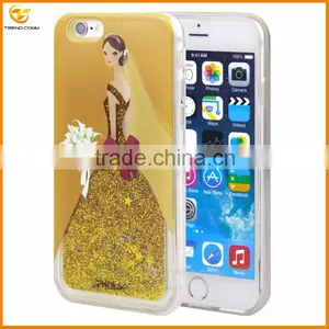 China Wedding Dress Liquid Cover Case for Iphone 6 Plus thumbnail-4