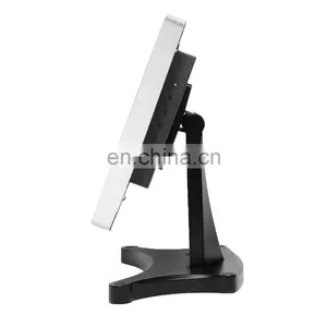 15inch True Flat Capacitive Touch Screen Monitor Industrial Grade Metal Case Computer POS Display 1024x768 thumbnail-4