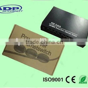 High Quality 10/100M 8 Port POE Switch Factory thumbnail-1