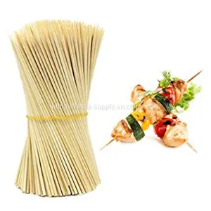 Best Quality Eco Friendly BBQ Tools 12-Inch Bamboo Skewer for Shish Kabobs thumbnail-1