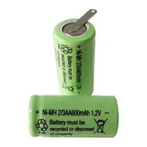 NiMHAA600mAh 1.2V Rechargeable Battery for Pet Trimmer thumbnail-5