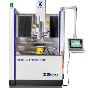 Six Axis CNC Edm Drilling Machine Five or Six Axis Machine ZGDC406/506/806 thumbnail-1