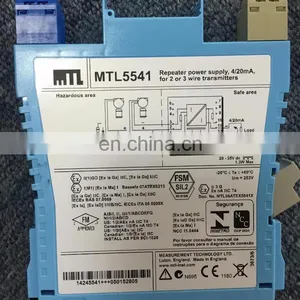 MTL5541 Brand New MTL ISOLATED BARRIER/REPEATER POWER SUPPLY thumbnail-1
