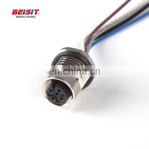 Circular Connector to Rs232 Connector Cable IP67 4pin Mil Circular Cable Connector thumbnail-3
