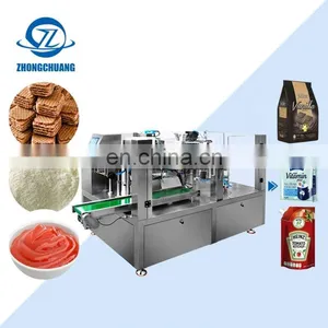 Puffed Rice Packing Molasses Package Cookies Mango Sachet Price Doypack Packaging Machine Bags thumbnail-1