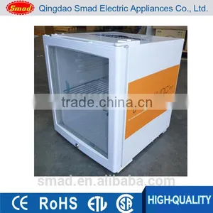 Mini Fridge Glass Door Refrigerator Cold Showcase Display Refrigerators thumbnail-5