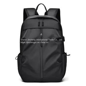 USB Charging Port Large Capacity Waterproof Wear-proof Laptop Backpack thumbnail-2