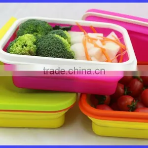 Innovative Cool Design Silicone pp Lunch Box thumbnail-1