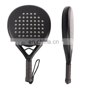 New Model Full Carbon 3K 12K 18K Carbon Fiber Padel Racket thumbnail-1