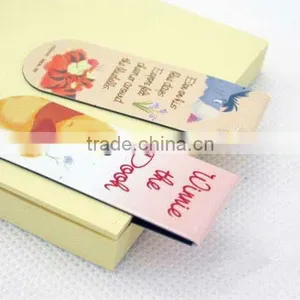 Custom Promotional Magnetic Bookmark,folding Bookmark thumbnail-1