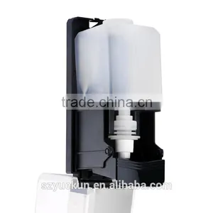 1000ML Washroom Wall Hand Sanitizer Dispenser Refill Pump Manual Plastic Soap Dispenser YK5118 thumbnail-4
