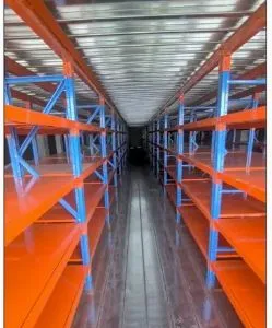 Medium Duty Racking Adjustable Metal Boltless Shelf and Racks Warehouse Storage Medium Duty Metal Rack Shelf thumbnail-2