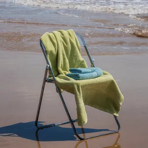 OEM Egypt Long-staple Cotton High Density Soft Towels Beach Towels With OKEO-TEX thumbnail-3