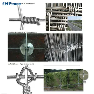 High Tensile Strength Galvanized Steel Wire for Long Lasting Agricultural and Livestock Fencing Projects Farm Fence Wire thumbnail-4