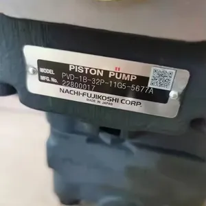 Original Hydraulic Piston Pump Hanix H50C Excavator Gear Main Pump PVD-2B-50BP-21G5-4597H PVD-2B-50 thumbnail-2