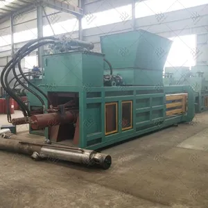 Automatic Horizontal Hydraulic Carton Compress Scrap Cardboard Baler Machine thumbnail-4