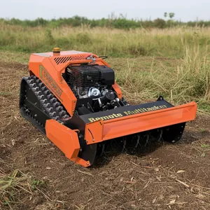 MTSK800 Industrial 4-Stroke 420cc Cordless Remote Control Track-mounted Flail Mulcher Multitask Vehicle CE EPA Approved thumbnail-3