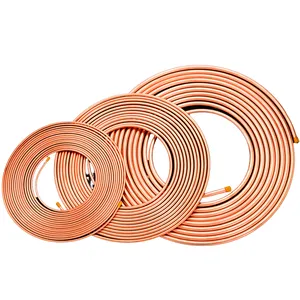 C12200 C10200 Seamless Copper Coil Tube ASTM B88 Type L 1/2
