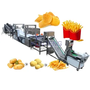 High-efficiency Industrial French Fries Production Line for Global Markets Automatically French Fries Production Line EPC thumbnail-1