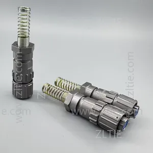 FQ14 Series 7-Pin Straight Wire Spring Female Plug thumbnail-2