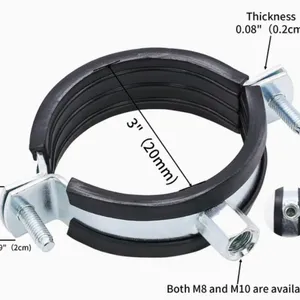 AUTO RUBBER TUBE CLAMPS thumbnail-1