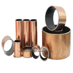 Production of Oil-free Self-lubricating Bearings, Customization of Dry Rolled Open Carbon Steel Bushings, Processing of Solid Lubrication Bushings thumbnail-2