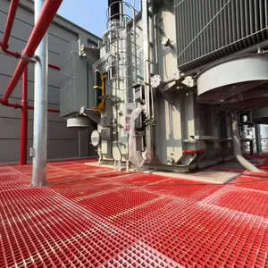 Anti Slip Non Corroding GRP FRP Grate Grating for Car Wash Room thumbnail-5