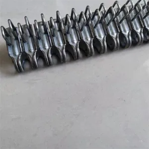 2000-square Belt Buckle, B1000 One-piece Misaligned Conveyor Belt Buckle, 22/24/26/28# Buckle Pins thumbnail-3