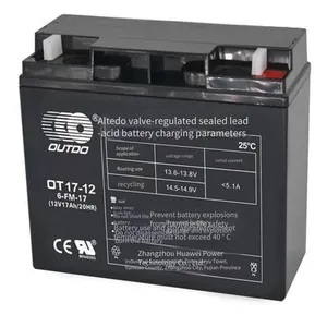 Outdo Ot12-12 12v 12ah Battery for Access Control System and Fire Alarm thumbnail-4