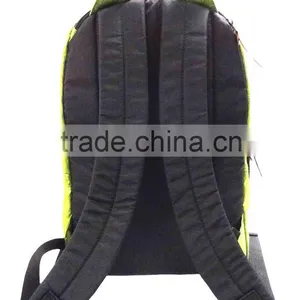 High Quality Useful Green Color Ripstop Nylon Polyester Tablet Backpack thumbnail-2