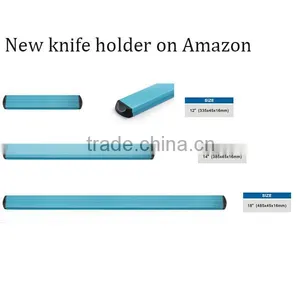 New Arrival Professional Aluminum Kitchen Magnetic Knife Holder and Utensil Rack 18 Inch thumbnail-1