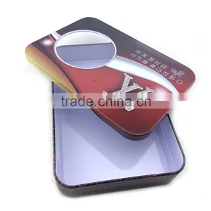 Battery Tin Box Packaging With Clear Window thumbnail-1