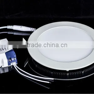 Smd 2835 Aluminum Round Ultra-thin Ceiling Led Recessed Panel Light thumbnail-2