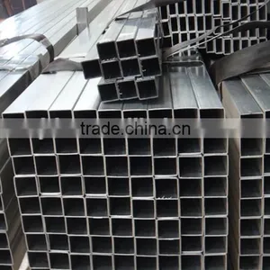 19*38mm,40*40mm,50*50mm Galvanized Steel Pipe thumbnail-2