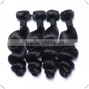 WJ021loose Wave Virgin Hair Hair Care Products Distributor Virgin Indian Hair Raw Unprocessed Supplier's Choice thumbnail-1