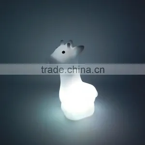 New Design Giraffe Roto Casting Led Light Vinyl Toy thumbnail-3