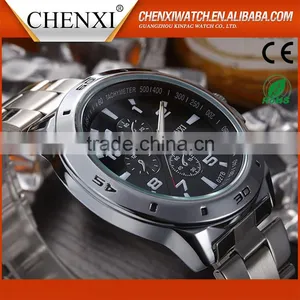 Made In China Factory Price Japan Movt Quartz Watch Stainless Steel Back thumbnail-4