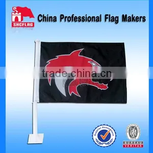 Car Flag Wholesale NCAA/NHL/NBA/NFL/MLB Team Logo Design With Sport Car Flag thumbnail-1