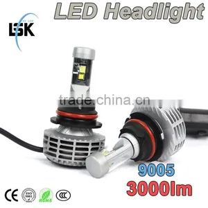 China Factory Direct Led Car Headlight Bulb With 5 Color 3000k 4300k 6500k 8000k 10000 k thumbnail-1