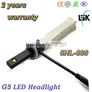 New!!!! IP65 Strong Power 12v-24v Car Led Headlight 880 Use Copper Metal for Excellent Heat Dissipation thumbnail-2