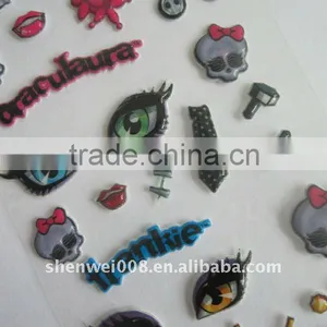 2011 New Cartoon Puffy Sticker thumbnail-1