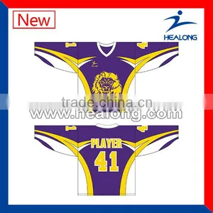 Cheap Adult Custom Design Ice Hockey Jersey thumbnail-1