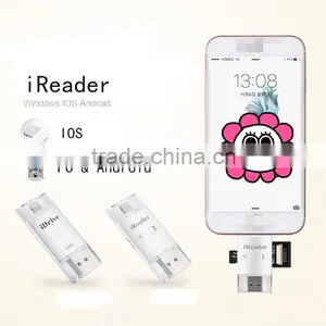 New Product 16gb Otg Usb Flash Drive for Android, 16G/32G/64G/128G OTG Micro USB Flash Drive for Iphone thumbnail-2
