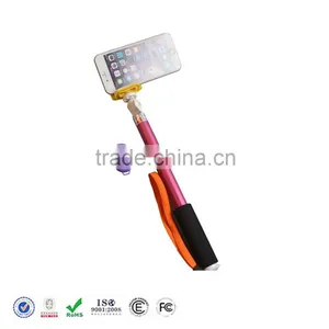 Extendable Selfie Stick With Bluetooth Shutter Button for Mobile Phone thumbnail-1