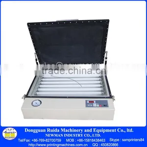 Full Set Manual Floor Standing Double Carousel 6 Color 6 Print Bed Screen Printing Equipment thumbnail-5