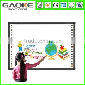 Factory Supply Meeting Room Smart Interactive Board Infrared Touch Screen Wall Mounted/floor Stand thumbnail-5