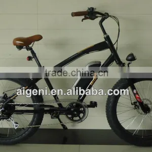 Newest Good Appearance Electric Bicycle Beach Cruiser With Fat Tires thumbnail-1