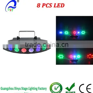 8X3W LED Effect Light Beam Light Dj Disco Club Party Wedding Stage Effect Lighting thumbnail-1