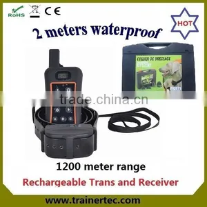 1200 Meter Remote Control Lcd Display Dog Training thumbnail-1
